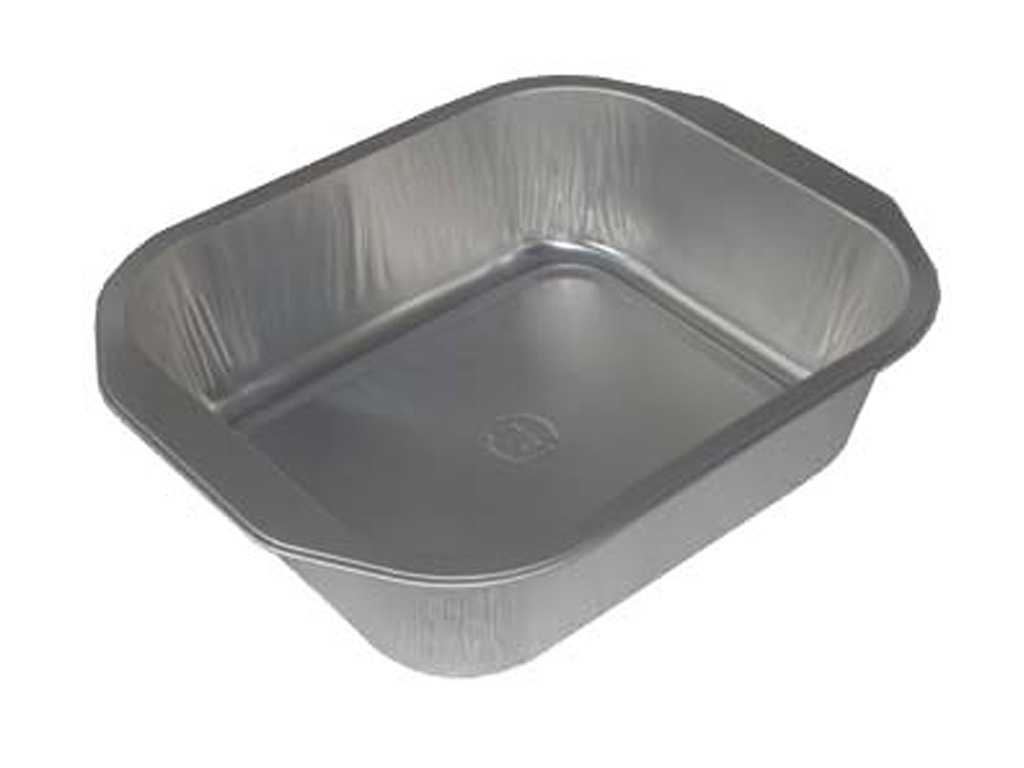 ALUMINIUM SMOOTHWALL TRAY 157x124x40MM 497cc 600/bx