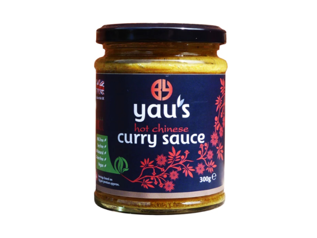 YAUS HOT CHINESE CURRY SAUCE SIZE 295G 6/CASE