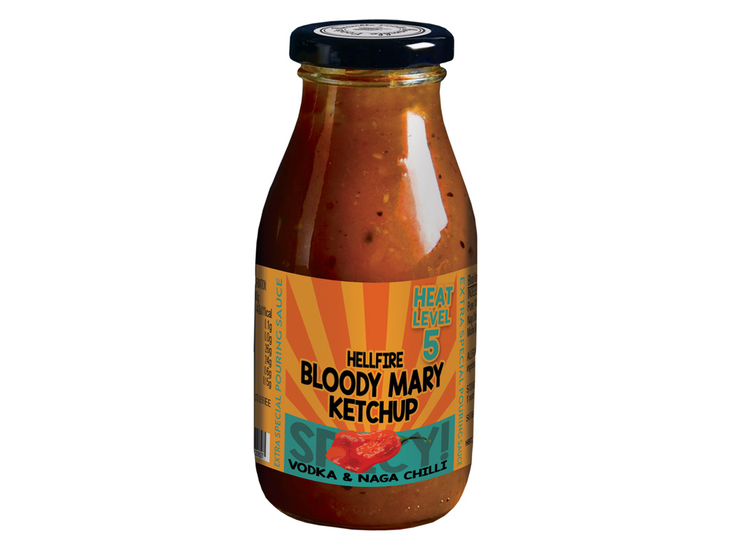 HELLFIRE BLOODY MARY KETCHUP 270G / 6 PER CASE