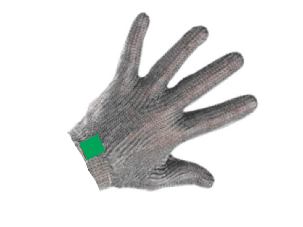 CHAIN MAIL GLOVE 5 FINGERS - EXTRA SMALL