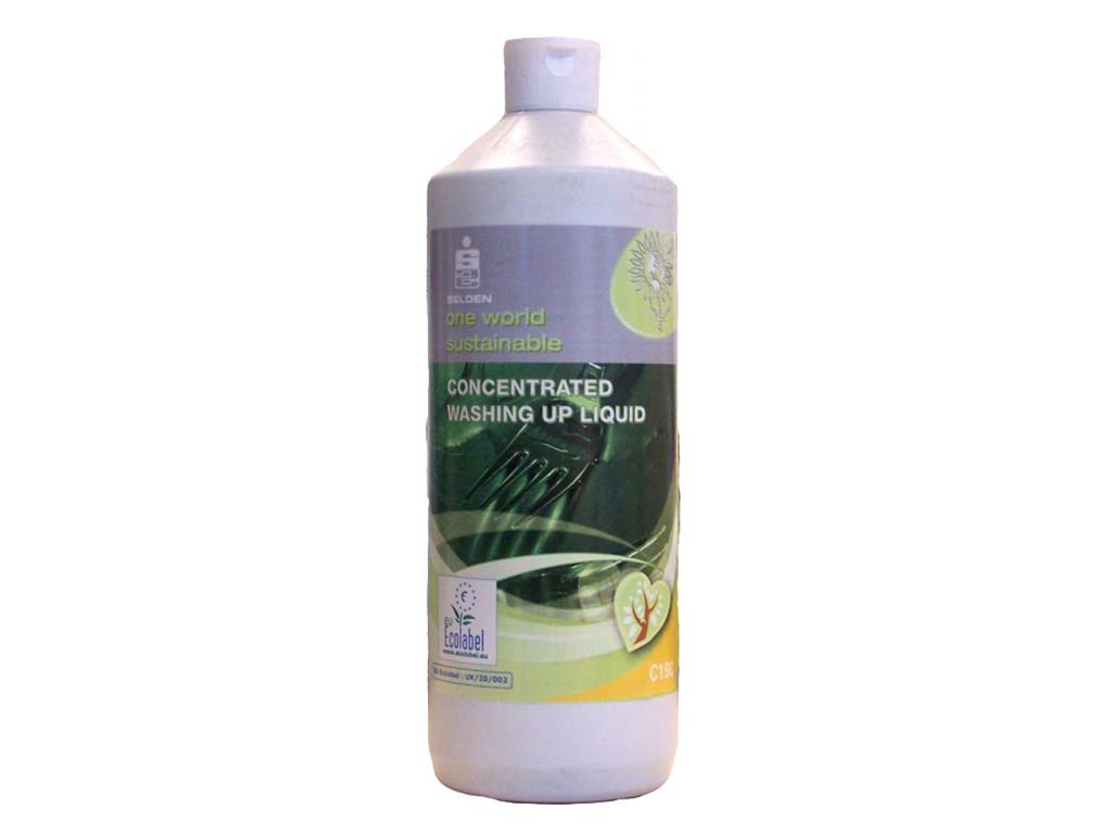 ECOFLOWER WASH UP LIQUID CONCENTRATED 12X1 LTR