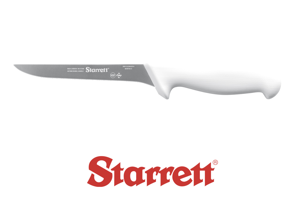 6" BONING KNIFE WHITE STRAIGHT NARROW