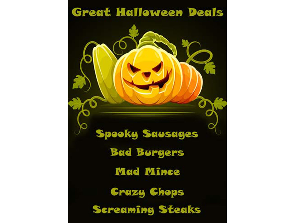 Halloween Deals A1 Poster