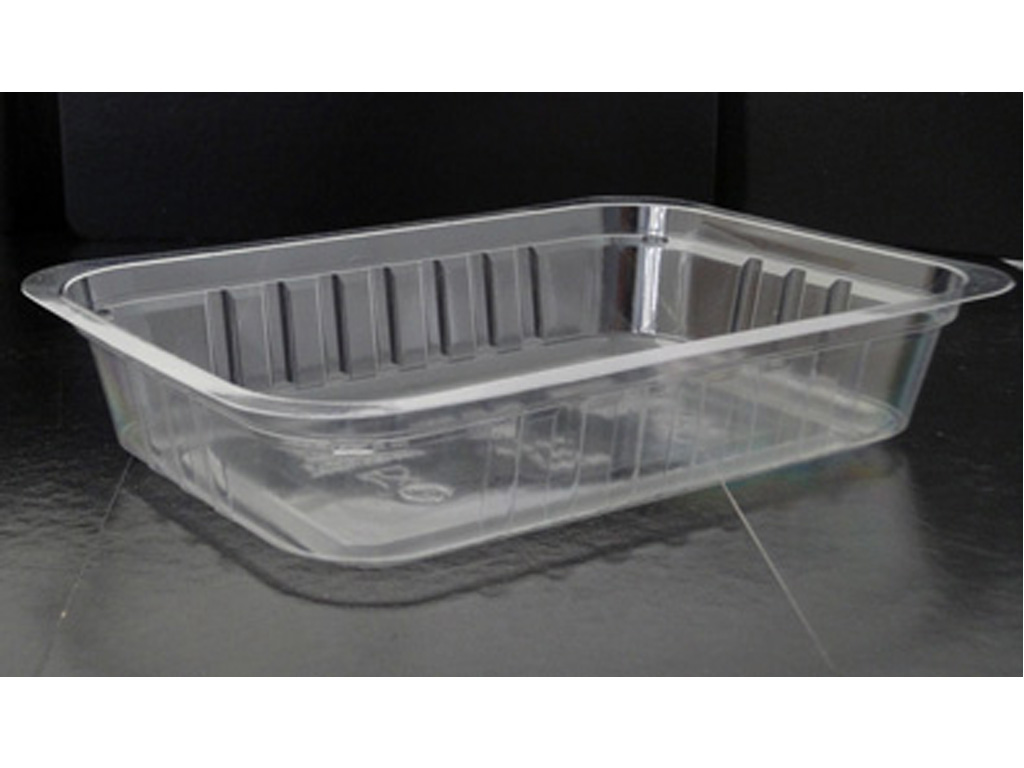 APET CLEAR TRAY 230 X 190 X 35 250/CASE