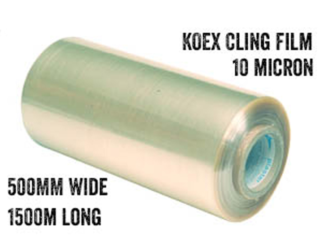 CLING FILM KOEX 500MM x 1500M 10 MICRON