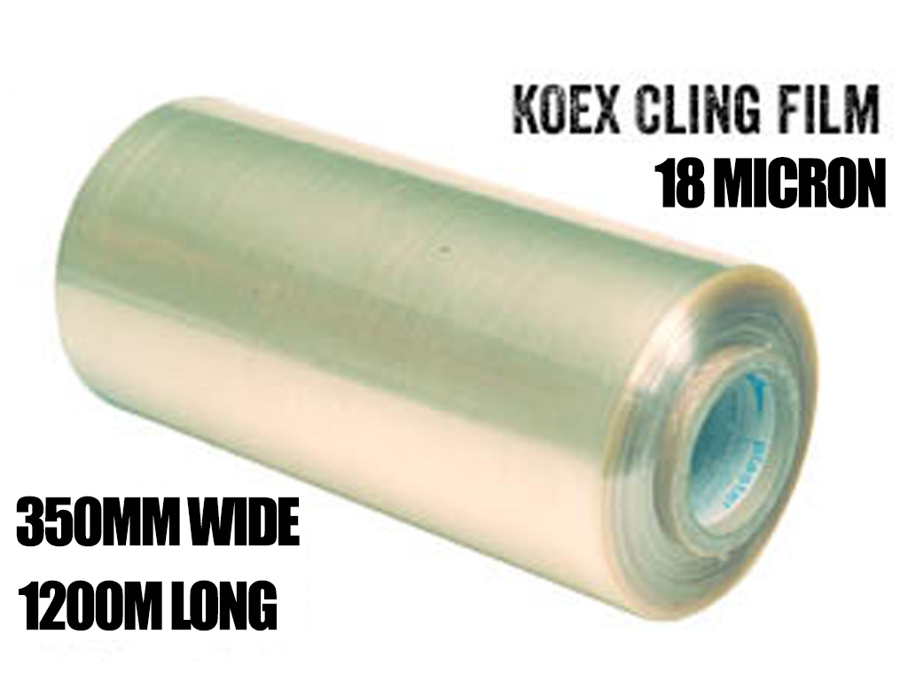 CLING FILM KOEX 350MM X 1200M 18 MICRON