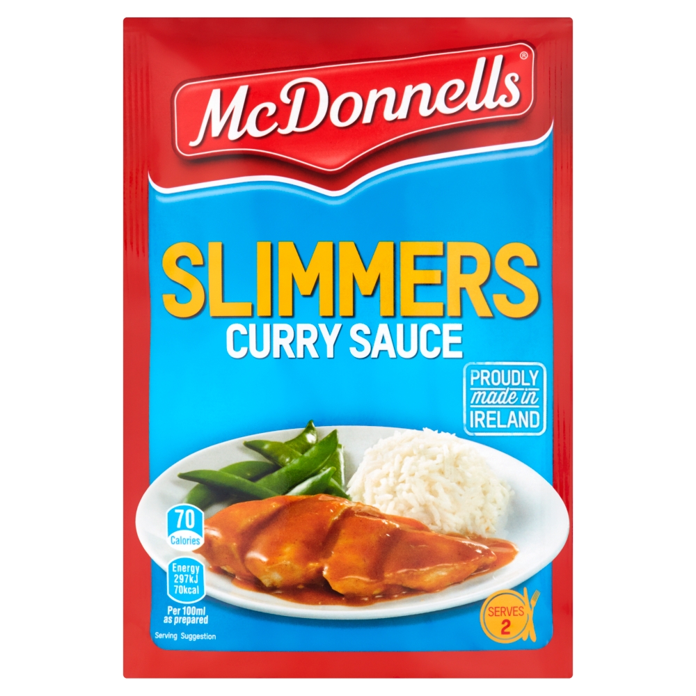 SLIMMERS CURRY SAUCE 12 X 45G SACHETS