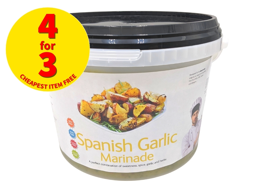 SPANISH GARLIC MARINADE 3KG PAIL