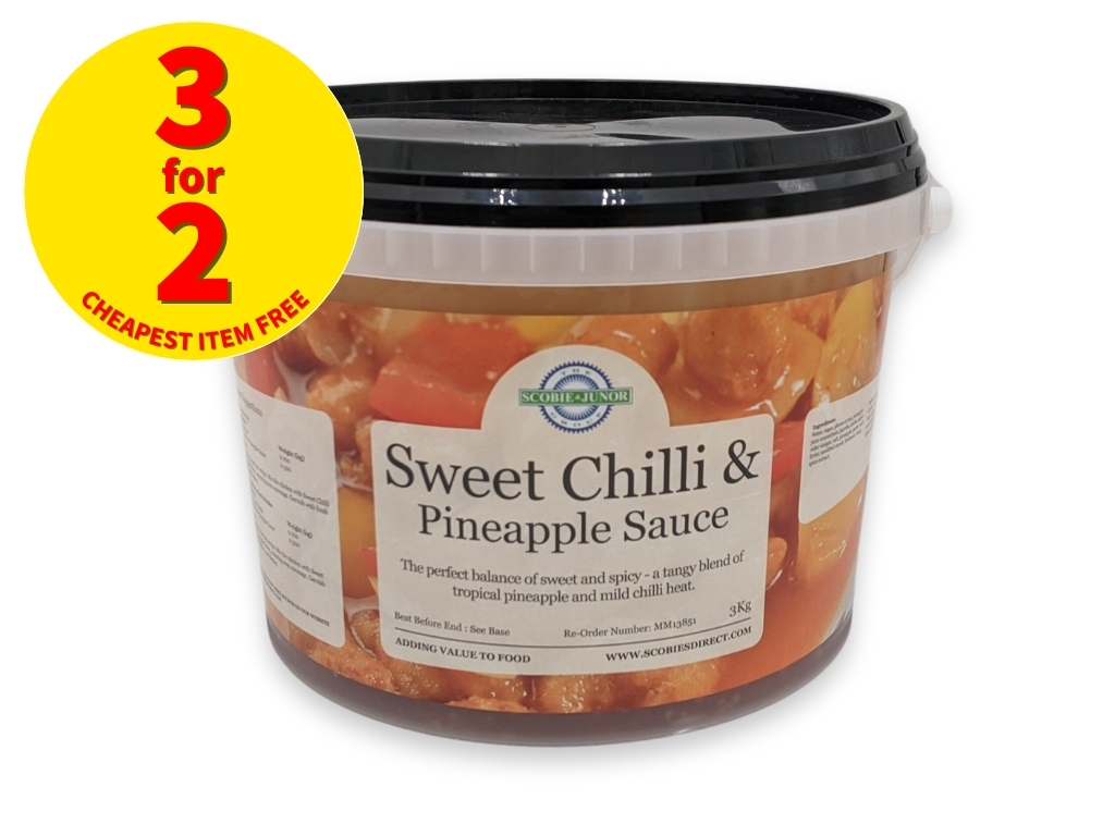 SWEET CHILLI & PINEAPPLE SAUCE 3KG PAIL