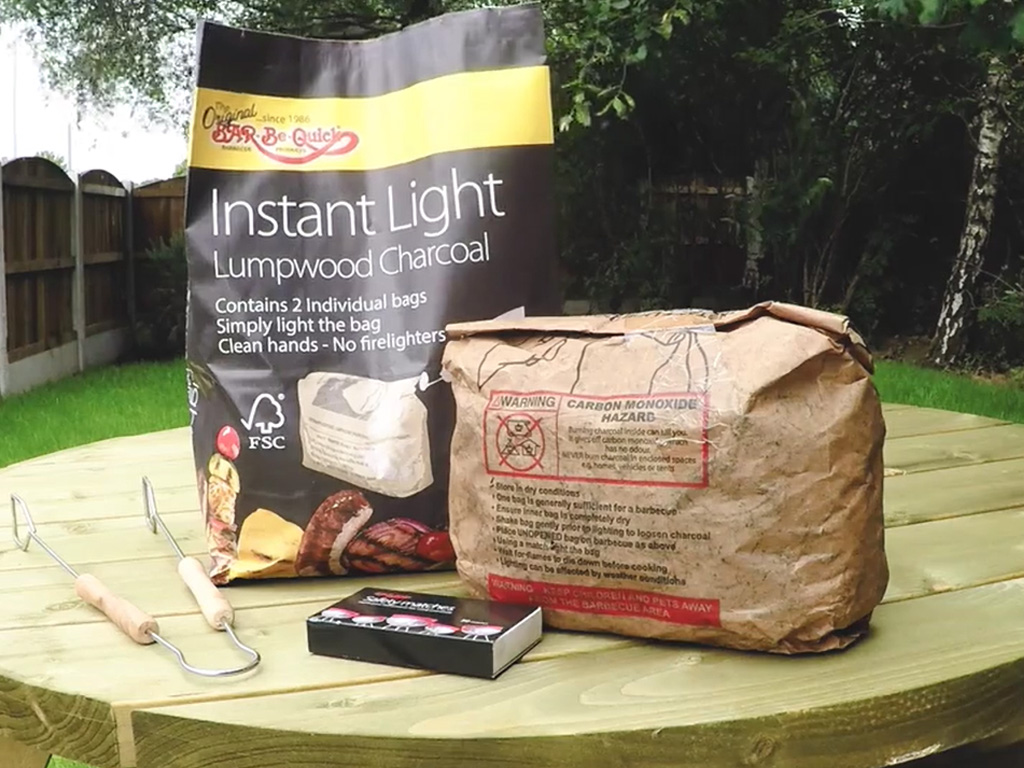 INSTANT LIGHTING CHARCOAL 2 BAGS PER PACK