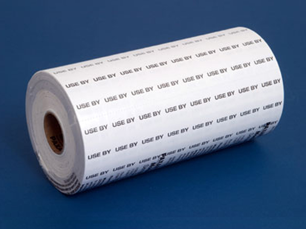 "USE BY" LABELS 1750/ROLL 8 ROLLS/PACK