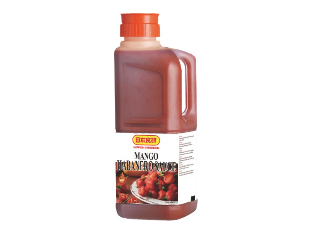 MANGO HABANERO SAUCE 2KG BOTTLE