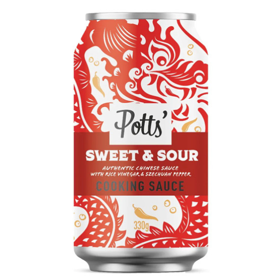 SWEET & SOUR SAUCE CANS 8 X 330G