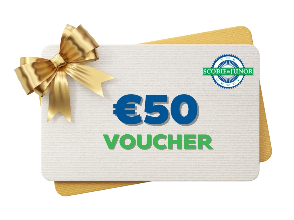 SCOBIES 50.00 EURO VOUCHER