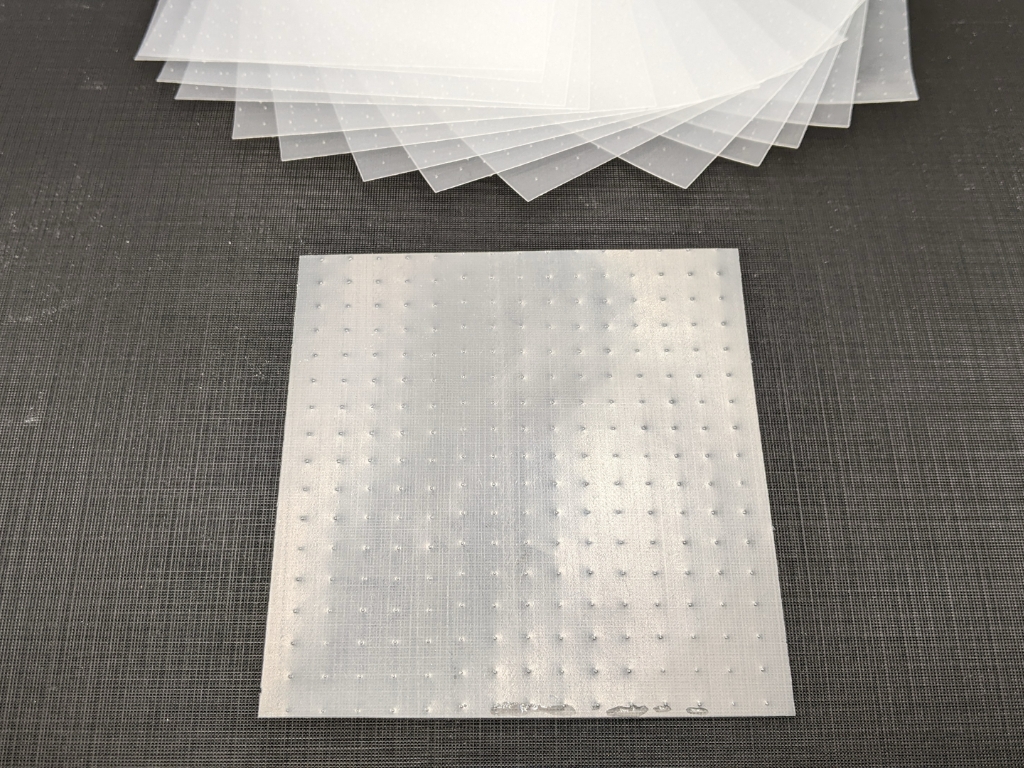 BONE PROTECTION PATCH PERFORATED 80X80 10K/BOX