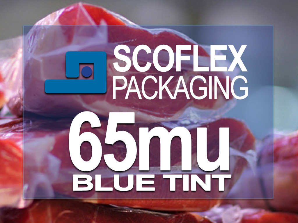 VACUUM POUCH 500 X 640 BLUE TINT - 500 PER BOX