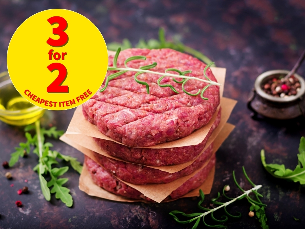 LAMB SHORMA BURGER 1 KG PACK