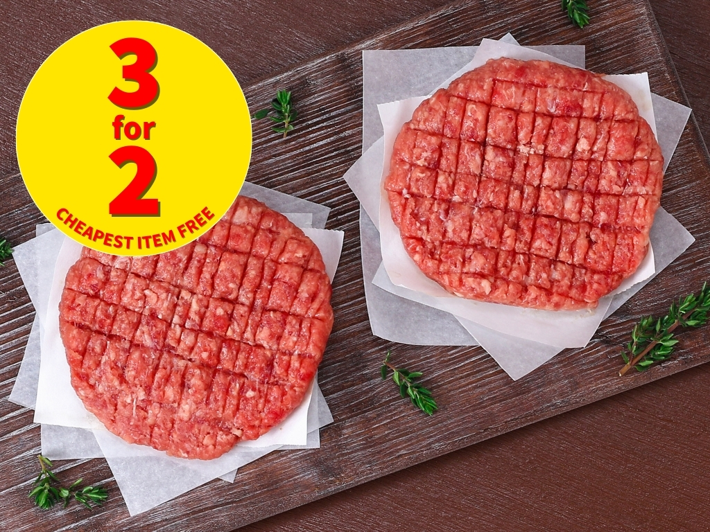 HACKSTEAK BURGER MIX 1 KG PACK