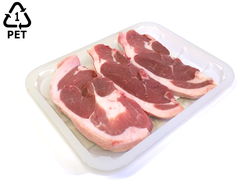 14D NATURAL APET MEAT TRAY 272/PACK