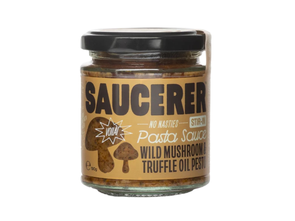 WILD MUSHROOM & TRUFFLE OIL PESTO 190G 6 PER CASE