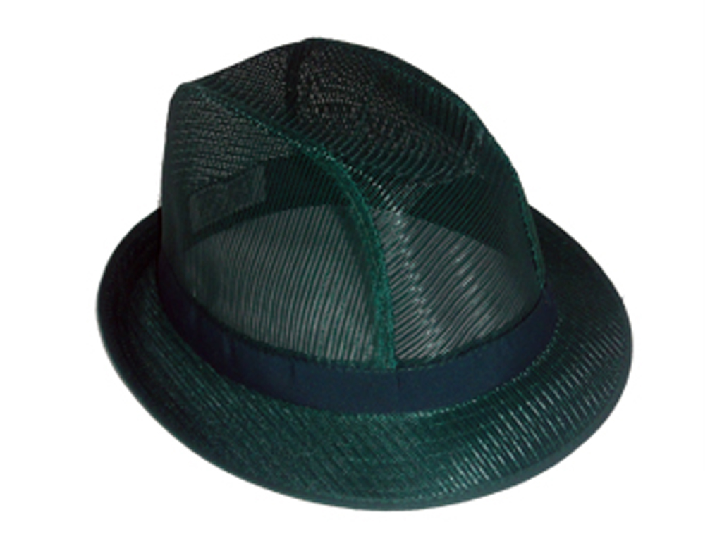 TRILBY HAT LIGHTWEIGHT GREEN LARGE