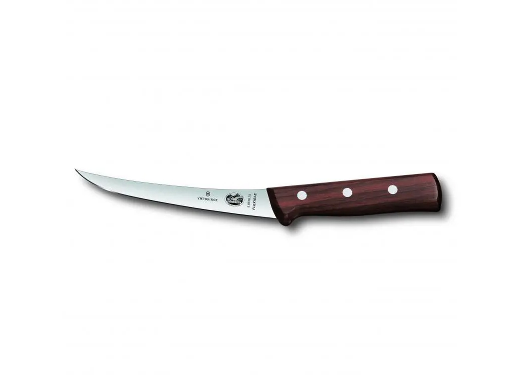 6" BONING KNIFE CURVED NARROW AMERICAN HANDLE