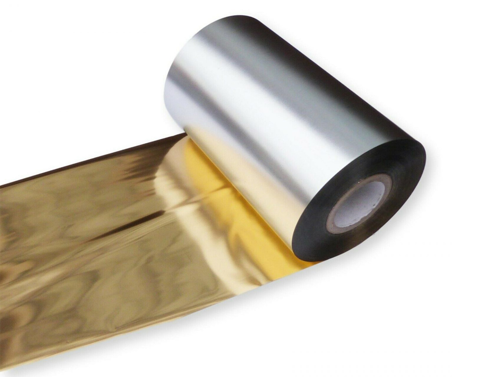 METALLIC GOLD THERMAL INK RIBBON 110MM X 300M