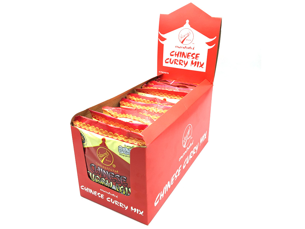 YEUNGS CHINESE CURRY MIX 12 X 220G SACHETS.