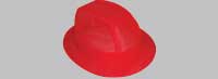 Trilby Hat Red: Lt Wt