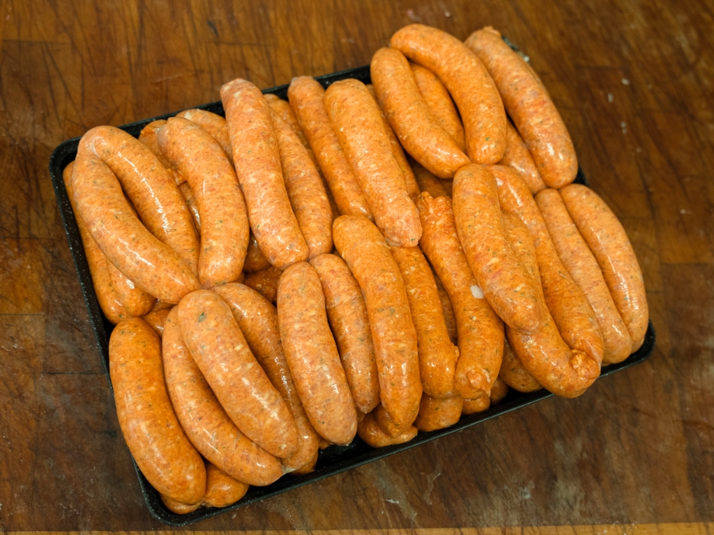 Nduja Style Sausages